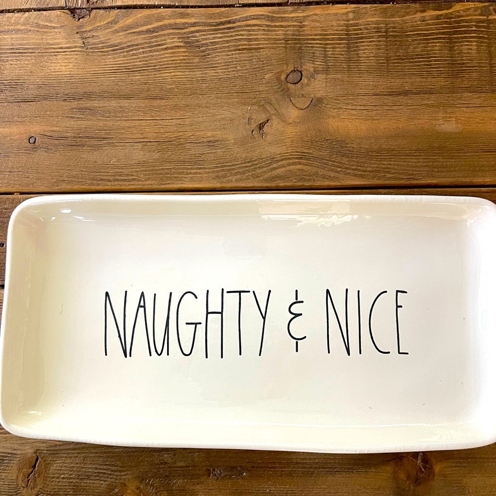 Rae Dunn Christmas Platter
